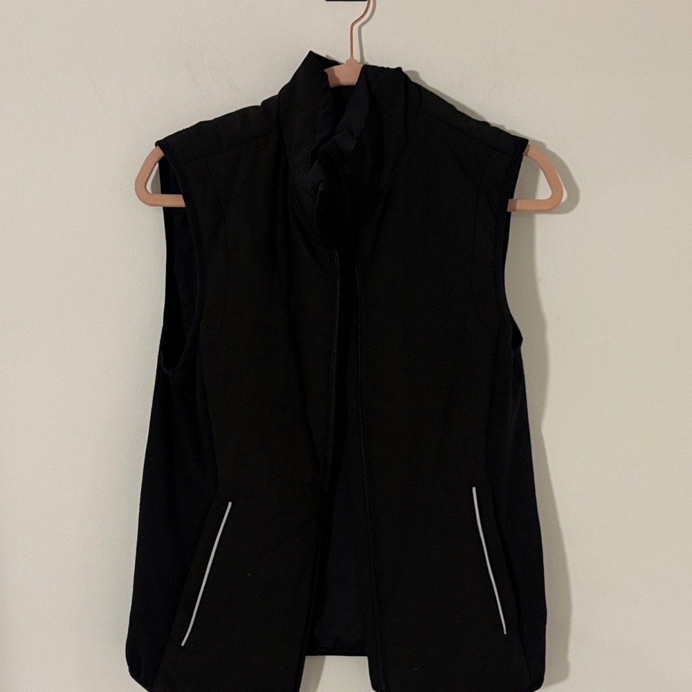 ZYIA Black Vest with Reflective Accents - Picture 4 of 6